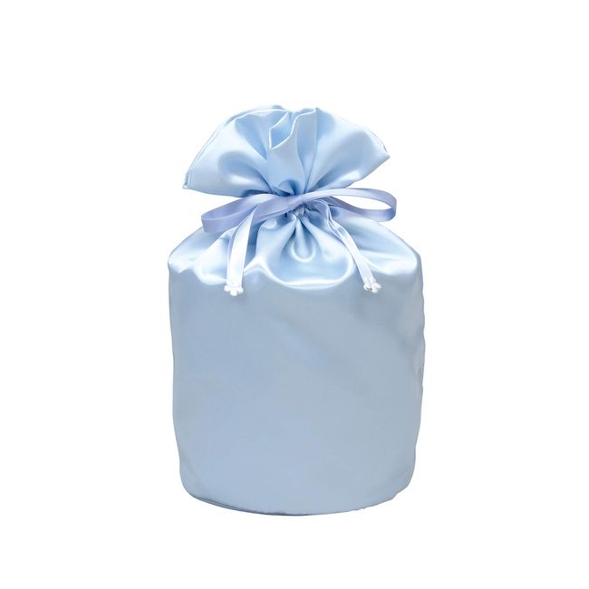 Omoido Reminder [Urn Cover Bag] Satin Bag Cute Perfect for Divine Bones Dress Up Blue 5 Size