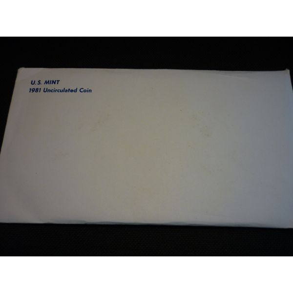 1981 Uncirculated D&P Mint Sets