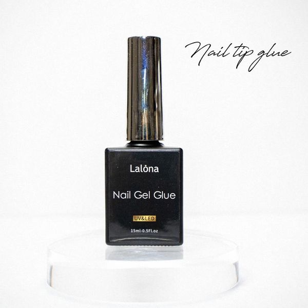 LALONA Soft Nail Tip Glue Gel (15ml) Gel Nails / Nail Tips / Gel Nails / Adhesive Glue / Nail Tip Adhesive