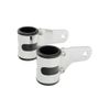 High Chrome Headlight Bracket 33-37Mm