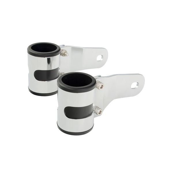 High Chrome Headlight Bracket 33-37Mm
