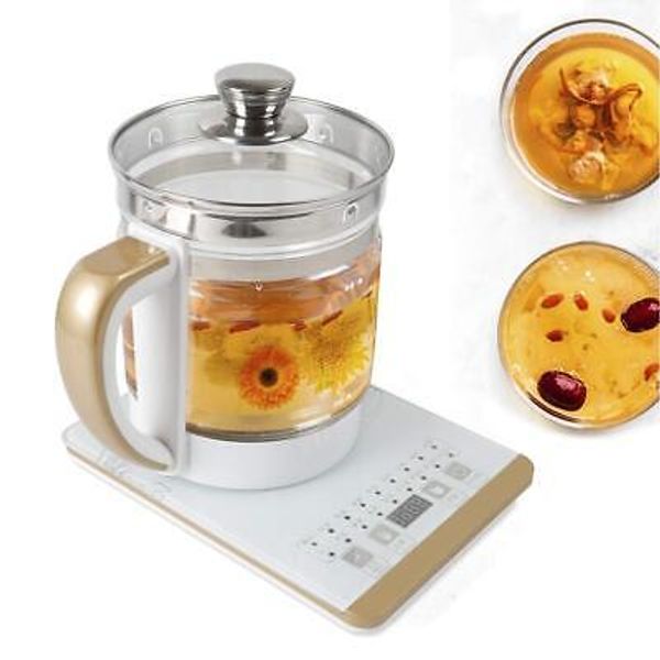 Electric Health Pot 2L Electric Kettle Smart Glass Tea Kettle Hot Tea Maker M...