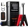 WOLFBOX Jump Starter with Air Compressor, 3000A Portable Car Battery Booster
