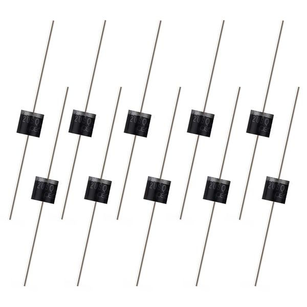 10 Pcs Schottky Diodes 20SQ045 Rectifier Diode 20A 45V Schottky Blocking Diode for Solar Panel Charger Circuit Product Development