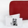 Azeeda 'Knitting Sheep' Compact/Travel/Pocket Makeup Mirror (CM00005153)
