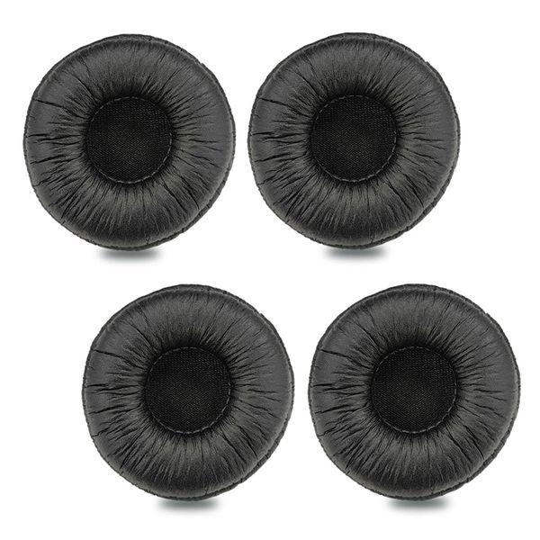 Ear Cushions for Plantronics Headset 50mm Replacement Ear Pads Covers Earpads Compatible with Plantronics Blackwire 3210 3220 3320 C3225 HW261N HW510 Jabra PRO 920 930 9450 Biz 2300 2400 (4 Pack)