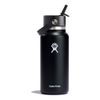 Hydro Flask Wide Flex Straw Cap Black 32 Oz