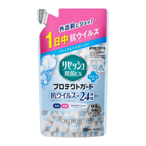 Kao Resesh Disinfecting EX Protect Guard P Shabon Refill, 10.1 fl oz (300 ml)