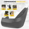 4PCS Car Auto Mud Flaps Mudguards Fender Splash Guards Black For Dodge Charger