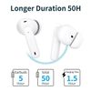 	A40 Pro Wireless Earbuds 50Hrs Playtime Bluetooth  Built in Noise Cancellation	
