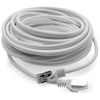 0.25m - white - 1 piece CAT.7 computer Ethernet cable network cable (raw cable) patch cable S-FTP LSZH PIMF 10GB s RJ45 plug Cat6a