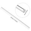uxcell Acrylic Round Rod,Clear,0.2 Inch Diameter 10inch(247mm) Length,Solid Plastic PMMA Bar Stick 4pcs