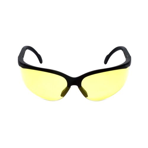 LEDwholesalers UV Protection Adjustable Safety Glasses with Yellow Tint, 7821