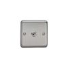 Varilight - 1G 1 or 2W 10A Classic Toggle Switch Matt Chrome - XST1