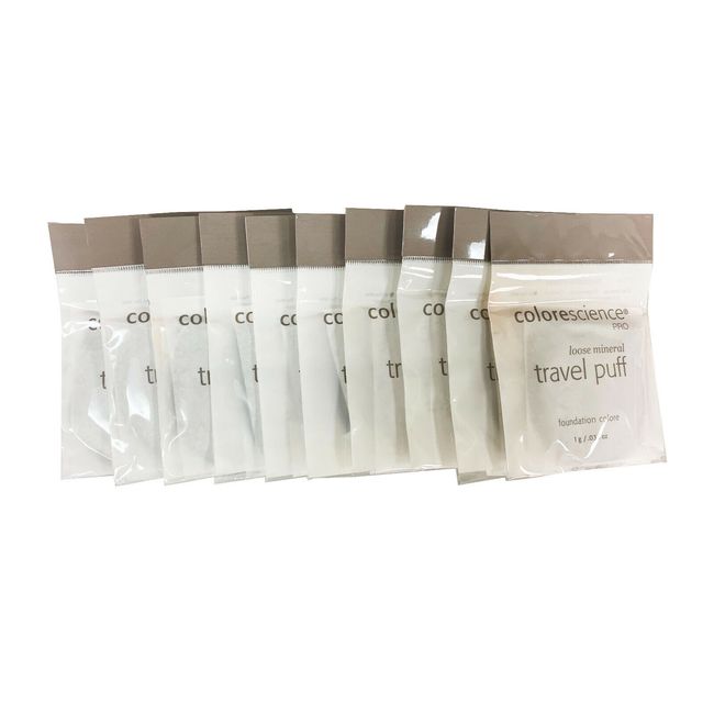 Colorescience Pro Suncanny Travel Puff - In The Wild (Set of 10)