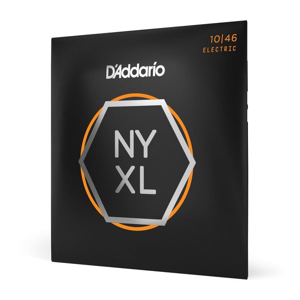 D'Addario E Gitarren Saiten | Gitarrensaiten E Gitarre | E Gitarre Saiten | Electric Guitar Strings | NYXL1046 NYXL E-Gitarrensaite Super Light 010-046 bis 30% reißfester