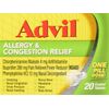 Advil Allergy & Congestion Relief 20 Coated Tablets