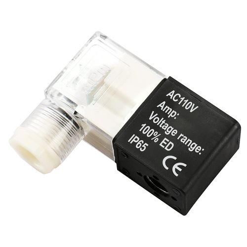 Baomain Coil Voltage AC 110V For Pneumatic Solenoid Valve 4V210-08&4V230C-08 Pack of 2