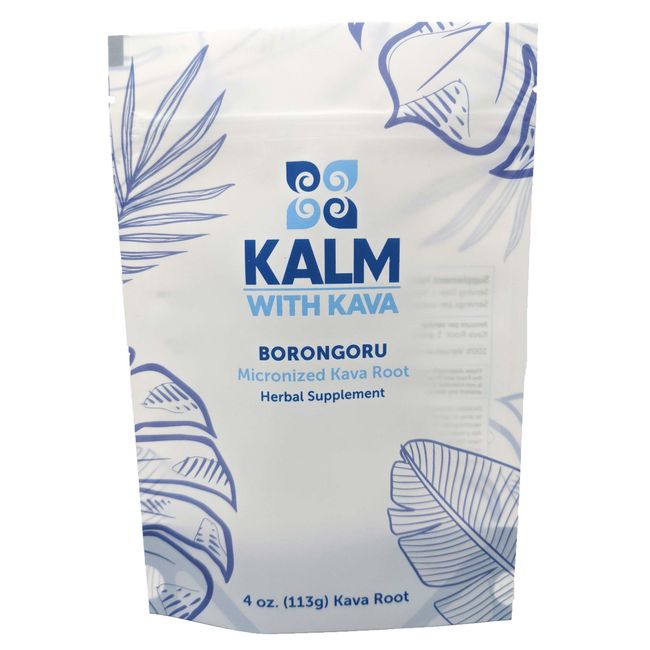 Kalm with Kava Borongoru Micronized Kava (4 oz)