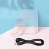 Charger Cable Replacement for Fairywill, Dnsly, Vekkia, Gloridea Electric Toothbrush - USB DC Charging Cord 5ft Black (2-Pack)