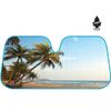 For VW New Large 57x27 Beach Car Windshield Popups Sunshade Bundle