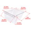 New Clear Refrigerator Door Shelf Compatible with Refrigerator Bottom #240351207