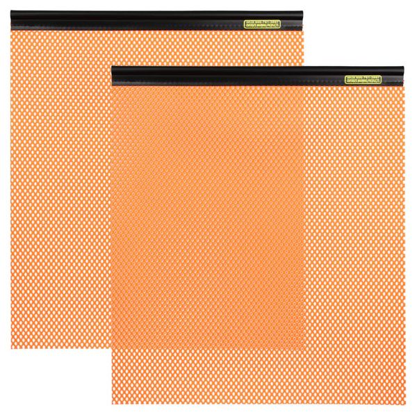 Oversize Warning Products - Quickmount Replacement Flag 18" x 18" (2-Pack, Orange)