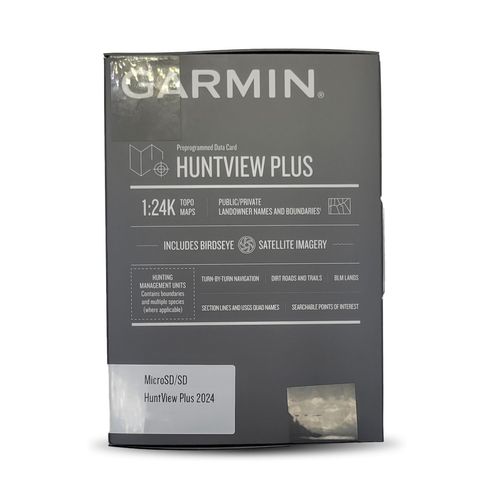 Garmin HuntView Plus Maps 2024/2025 - Massachusetts, Connecticut, & Rhode Island - Topographical Hunting Maps on 120GB MicroSD Card