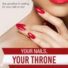 Ardell Nail Addict Nail Strips - Regal Red