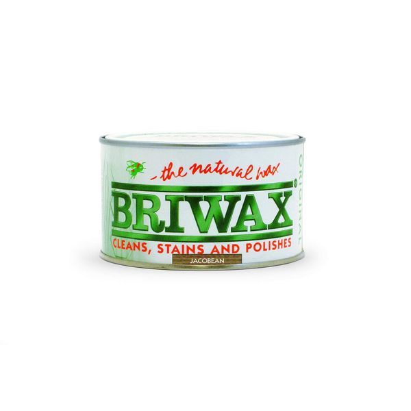 Briwax Natural Wax 400g Jacobean