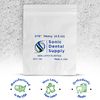 3/16 Inch Orthodontic Elastic Rubber Bands - 100 Pack - Clear Latex Free, Heavy 4.5 Ounce Small Rubberbands, Braces, Dreadlocks Hair Braids, Tooth Gap, Packaging, Crafts - Sonic Dental - Made in USA