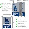 Los Angeles Dodgers Double Sided Garden Flag