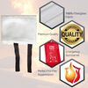 QUICK RELEASE FIRE BLANKET 1M X 1M SOFT CASE FOR HOME OFFICE CARAVAN SAFETY UK