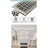 NIP Floor Register 4” X 10” - Decor Vent Cover for Home