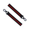 Thin Red Line Key Chain Key ring Luggage Tag Zipper Pull Firefighter front line