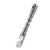 Hamans Titanium Alloy EDC Pry Bar with Bottle Opener Screwdriver Function Multi Tool (Gray)