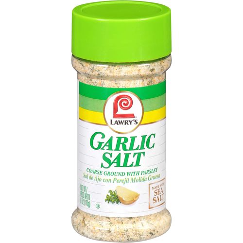 Lawry's Coarse Ground With Parsley Garlic Salt, 6 oz