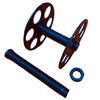 Replacement Label Spool for Dymo Labelwriter 400, 450 and XL