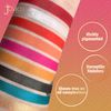 Juvia's Place The Festival - Neutral Eyeshadow Palette - Professional Eye Makeup, Palette for Eye Color & Shine, Coral, Red, Shades of 9, Pigmented Eyeshadow Palette, Pressed Eyeshadow Cosmetics