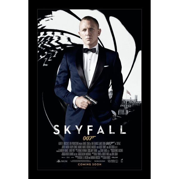 Wallspace Skyfall - 11x17 Framed Movie Poster