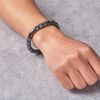 Philip Jones Men's Hematite Stretch Bracelet