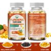 （2 Packs）TURMERIC 95% CURCUMIN EXTRACT TUMERIC BLACK PEPPER ANTIOXIDANT BEST NEW
