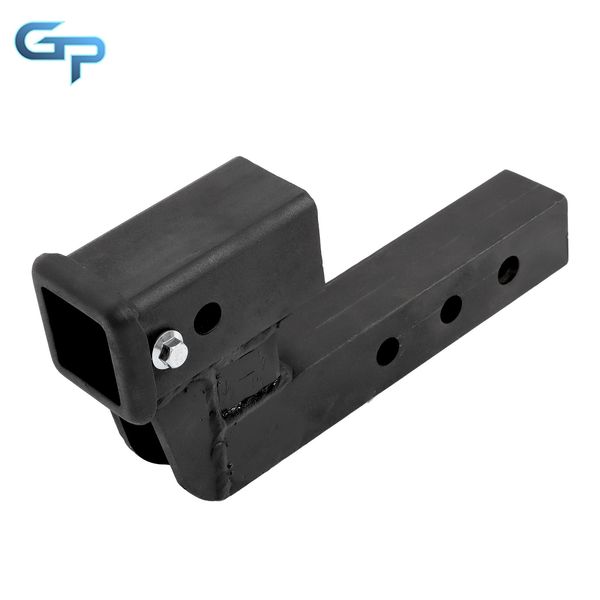 For 2" Receiver with 4" Rise/Drop Trailer Hitch Riser Tow Adapter Extender