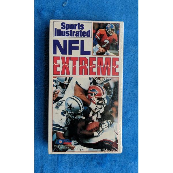 NEW SEALED NFL EXTREME VHS Tape 1994 Football John Elway Steve Tasker