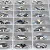 AURORA Crystal Navette-V Cut 8x4mm Crystal 25pcs