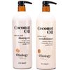 Oliology Nutrient Rich Coconut Oil Shampoo & Conditioner Combo Pack - 