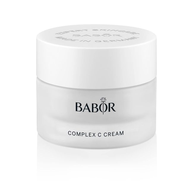 BABOR CLASSICS Complex C Cream, Reichhaltige Gesichtscreme mit Vitaminen für müde, entkräftete Haut, Zur Stärkung der Hautschutzbarriere, 50 ml