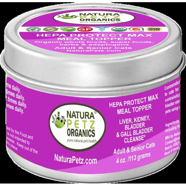 Hepa Protect Max Meal Topper - Liver, Kidney, Bladder & Gall Bladder Support &