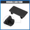 VekAuto 4pcs Rocker Switch Panel Cover Automotive Toggle Switch Hole Black Auto Accessories