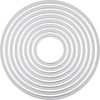 Sizzix Framelits Die Set 657551, Circles, 8 Pack, Multi Colour, One Size